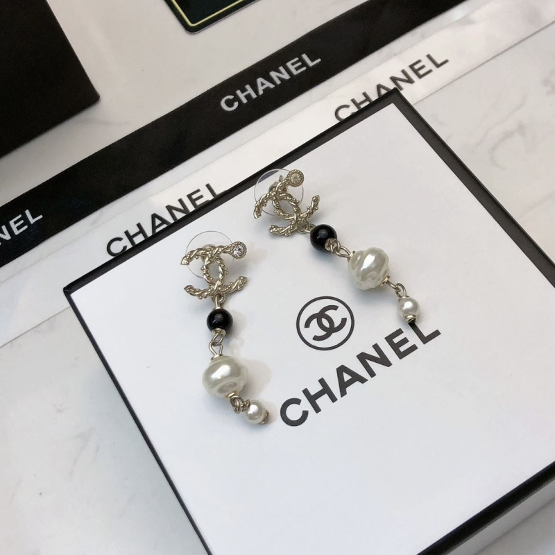 Ch*el earrings
